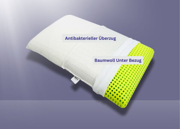 Premium Schlaf- und Duftkissen 13,8 CM SilberLine – Bild 2